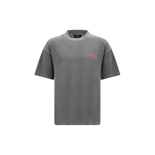 Gray Cotton T-Shirt