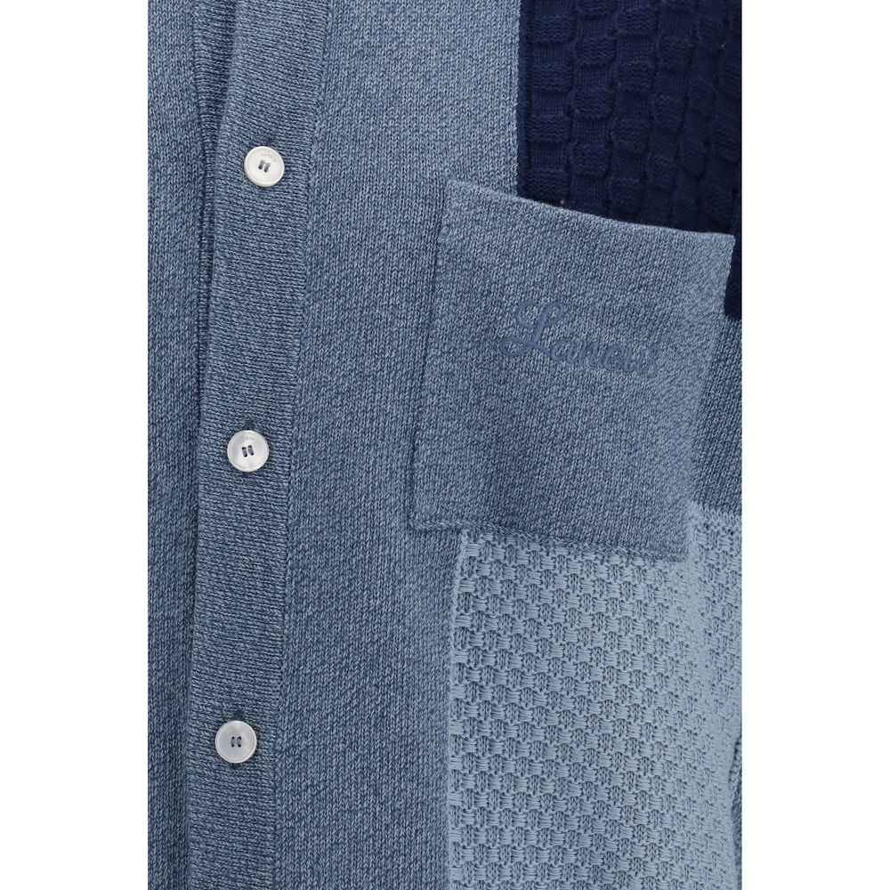 Blue Cotton Sweatshirt