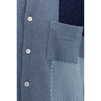 Blue Cotton Sweatshirt