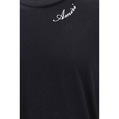 Black Cotton T-Shirt