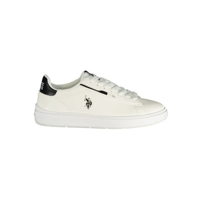Bianco Polyurethane Mens Sneaker