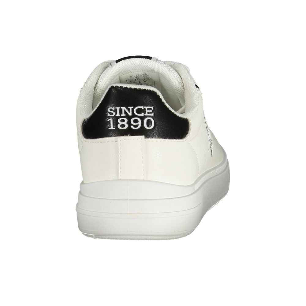 Bianco Polyurethane Mens Sneaker