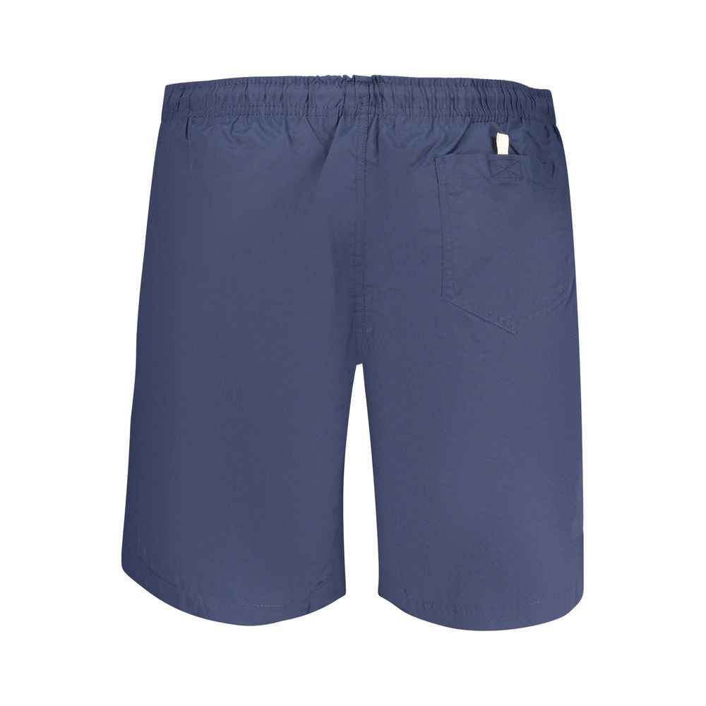 Blue Poliammide Mens Swimwear