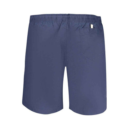 Blue Poliammide Mens Swimwear