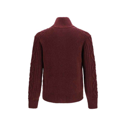 Bordeaux Cashmere Cardigan