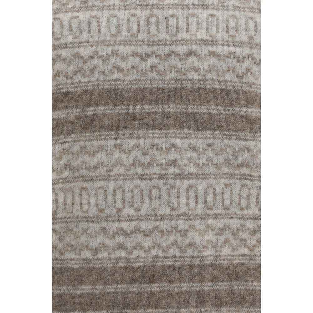 Gray Alpaca Vicugna Pacos Turtleneck
