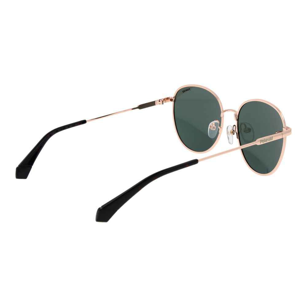 Rose Gold Metal Sunglasses