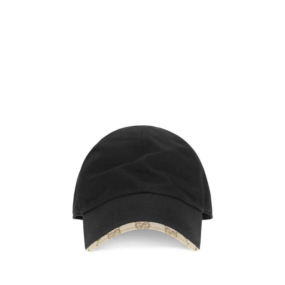 Black Cotton Cap (Baseball Hat)