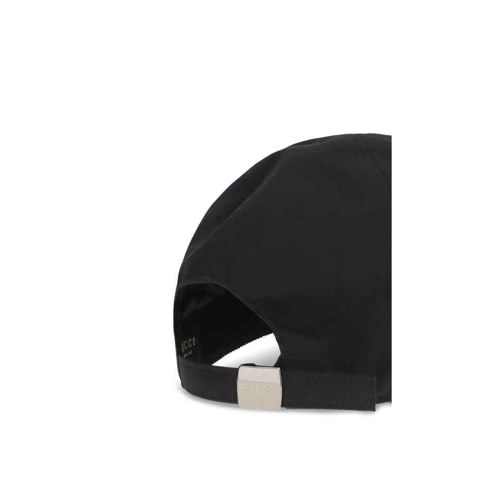 Black Cotton Cap (Baseball Hat)