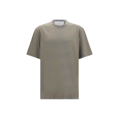 Bicolor Cotton T-Shirt