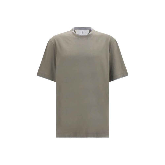 Bicolor Cotton T-Shirt