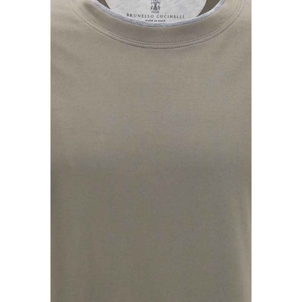 Bicolor Cotton T-Shirt