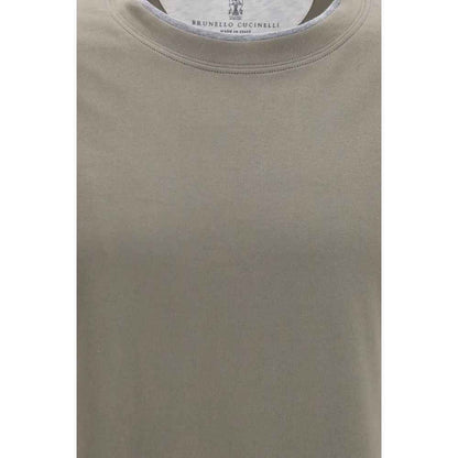 Bicolor Cotton T-Shirt