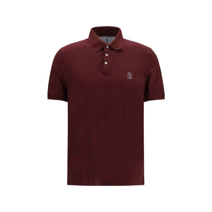 Bordeaux Cotton Polo Shirt
