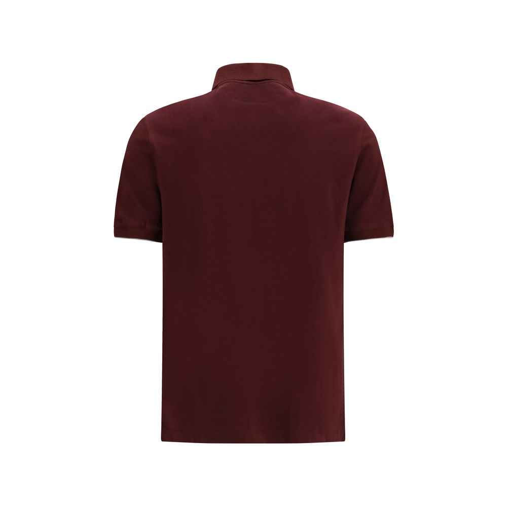 Bordeaux Cotton Polo Shirt