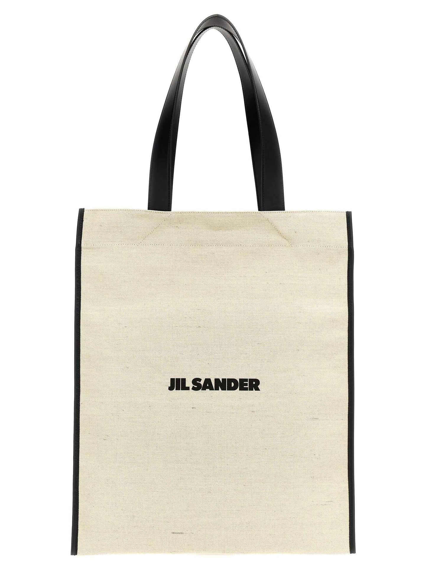 Bicolor Cotton Tote Bag