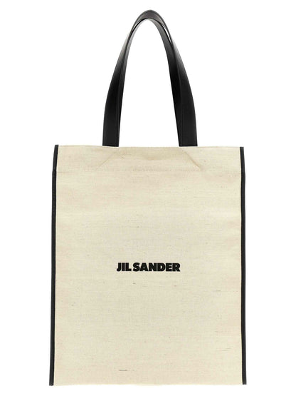Bicolor Cotton Tote Bag