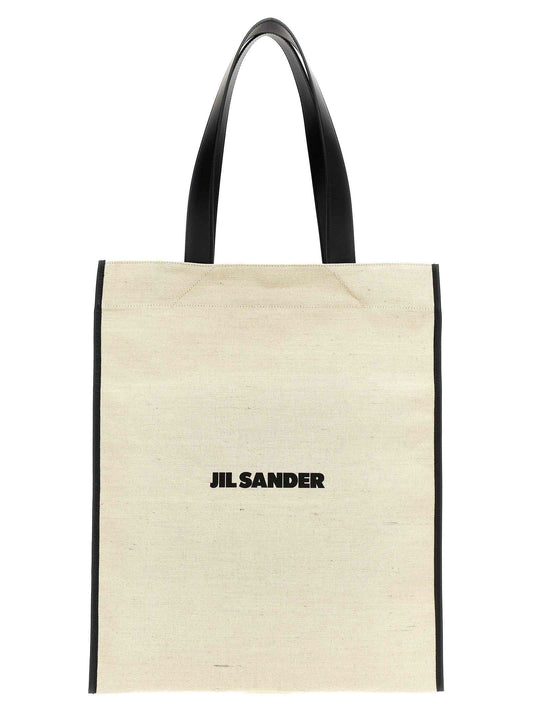 Bicolor Cotton Tote Bag