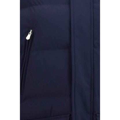 Blue Goose Down Full-Length Jacket