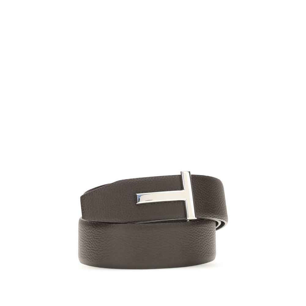 Brown Calf Leather Bos Taurus Belt