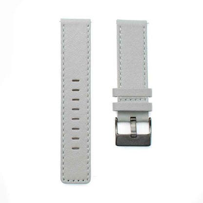 Gray Leather Sport Watch