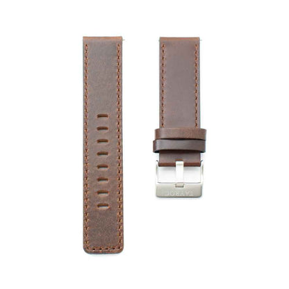 Brown Leather Dress Watch