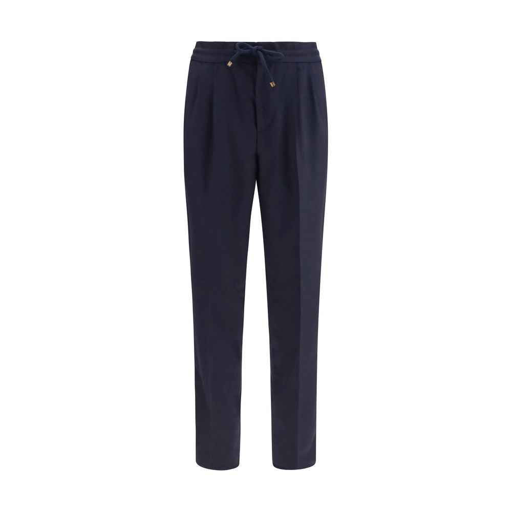 Blue Wool Oves Aries Casual Pants