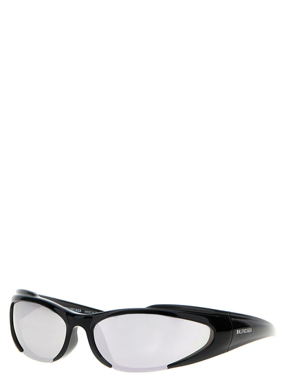 Black Nylon Sunglasses
