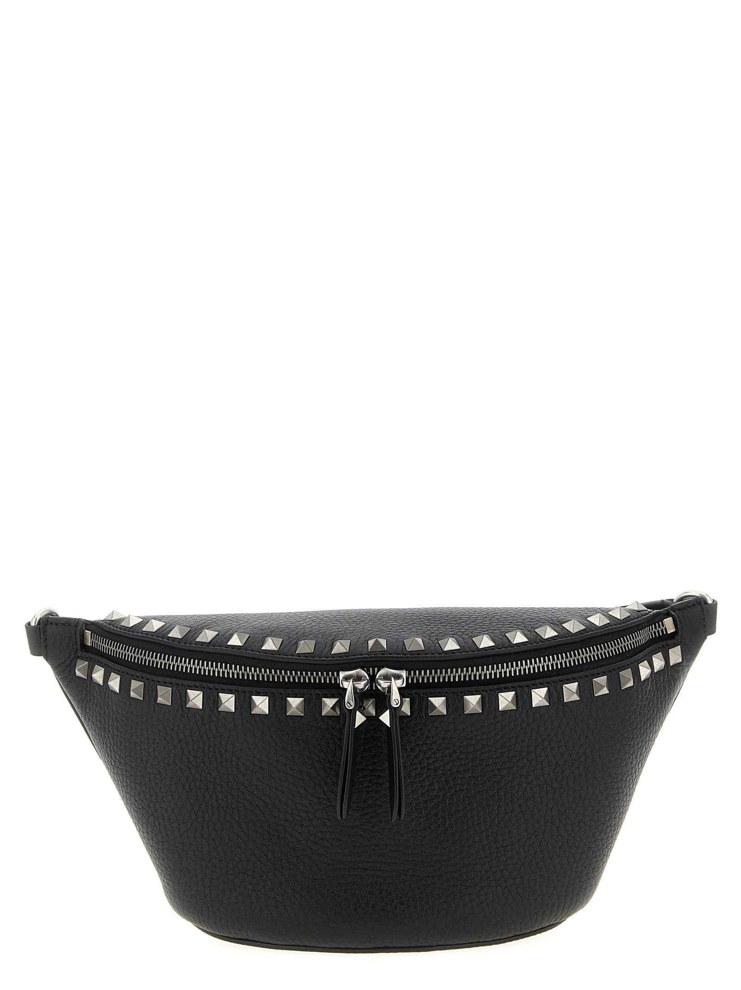 Black Calfskin Crossbody Bag