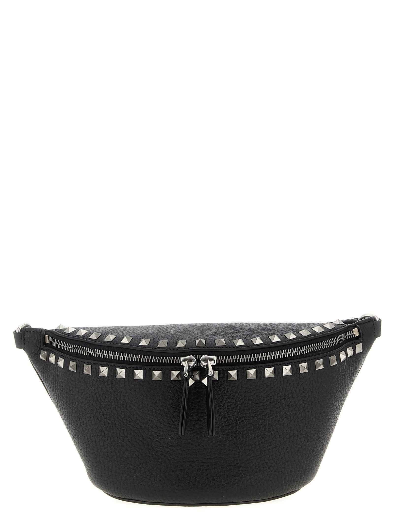 Black Calfskin Crossbody Bag