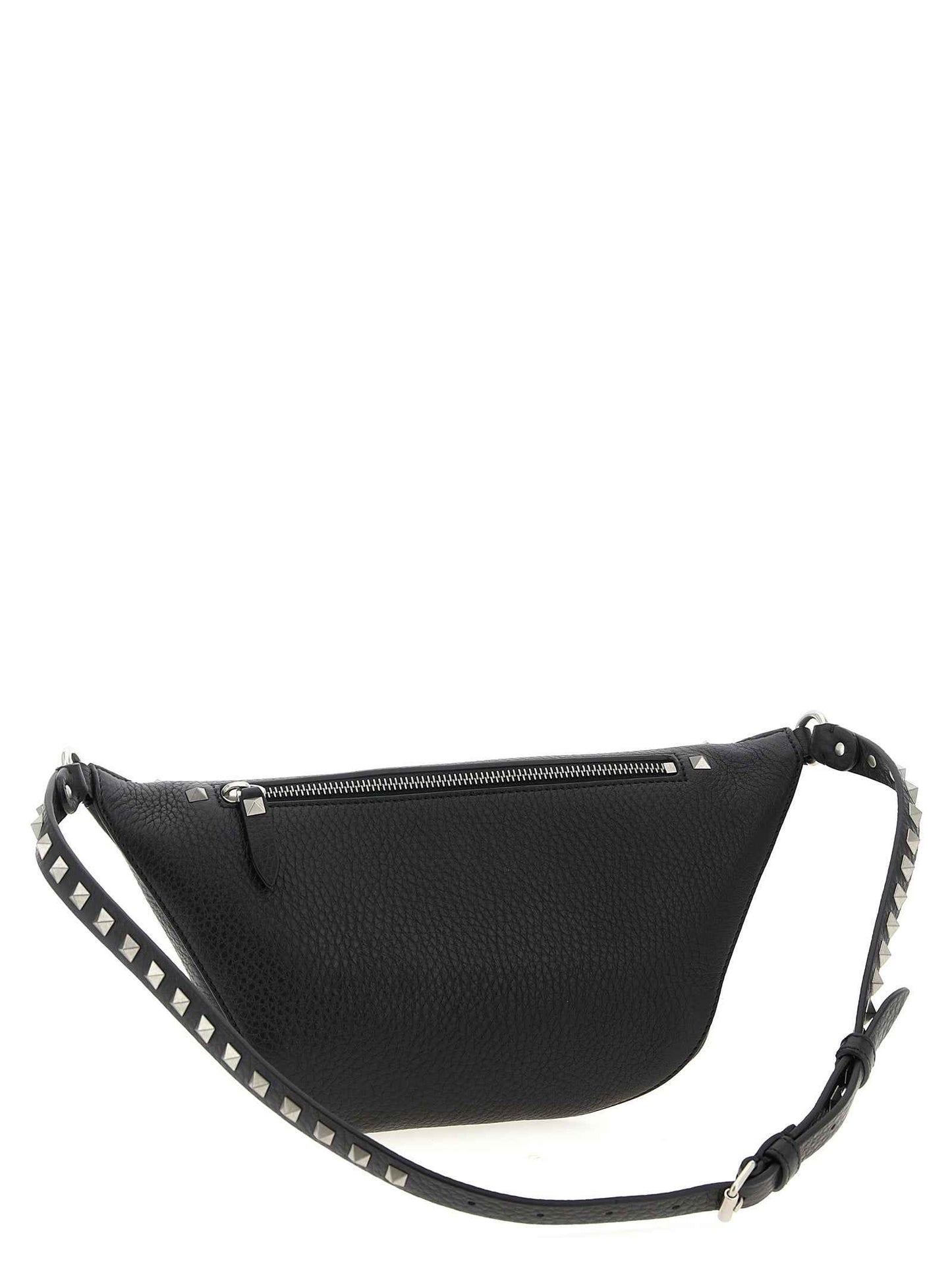 Black Calfskin Crossbody Bag