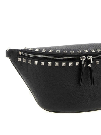 Black Calfskin Crossbody Bag