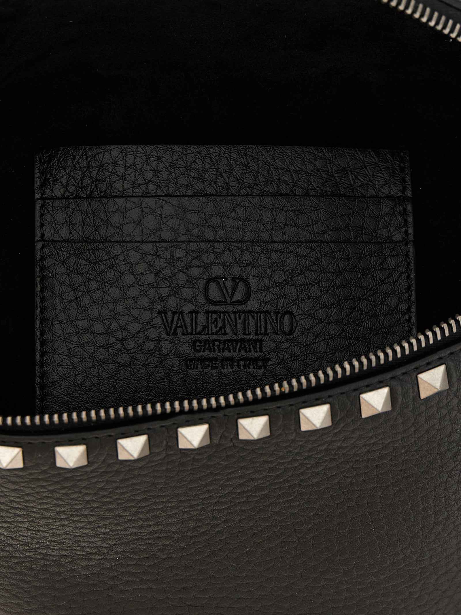Black Calfskin Crossbody Bag
