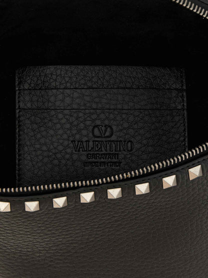 Black Calfskin Crossbody Bag