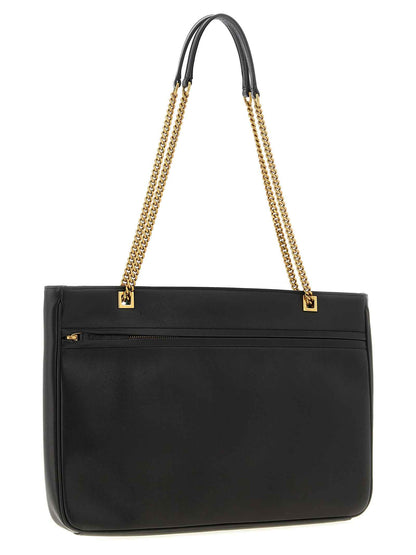 Brown Lamb Leather Tote Bag