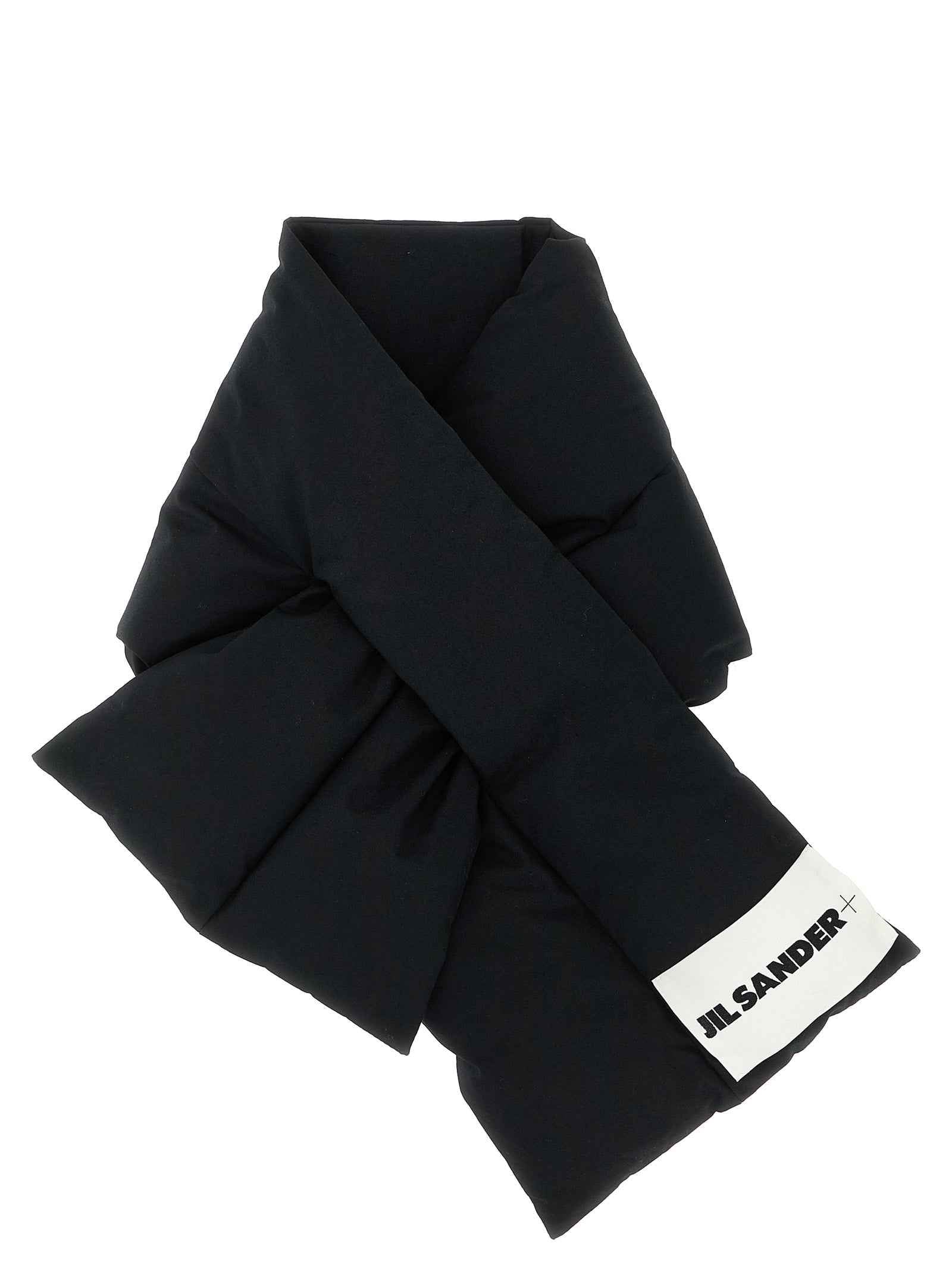 Black Cotton Foulard