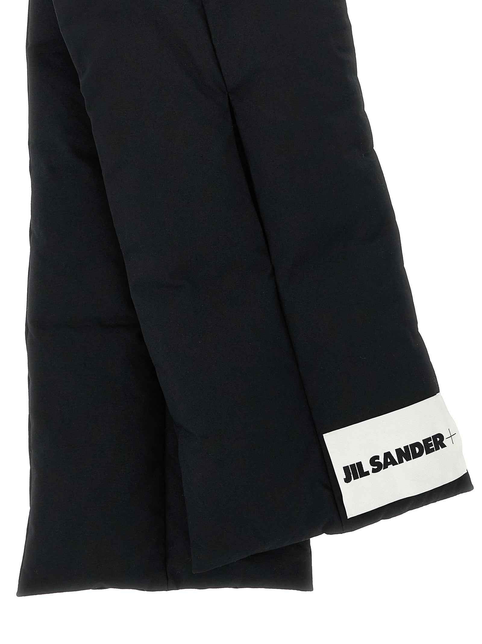 Black Cotton Foulard