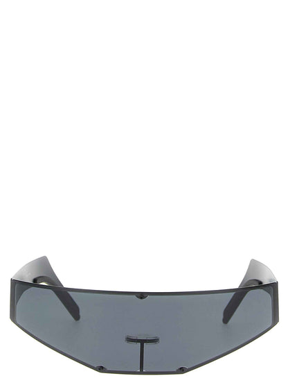 Black Stainless Steel Sunglasses