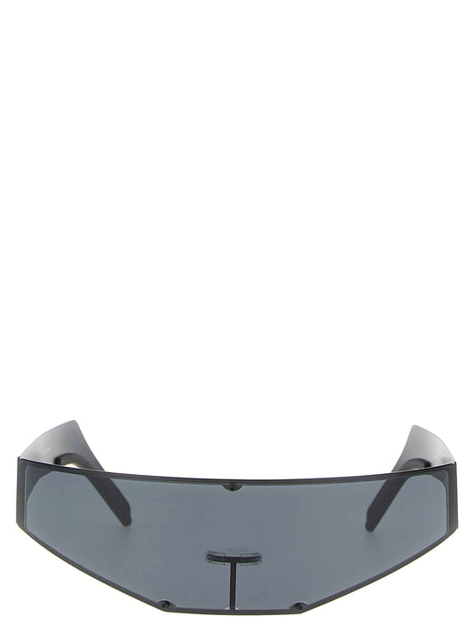 Black Stainless Steel Sunglasses
