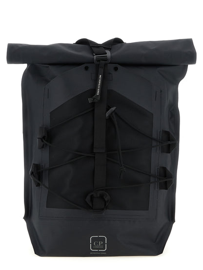 Black Polyamide Backpack