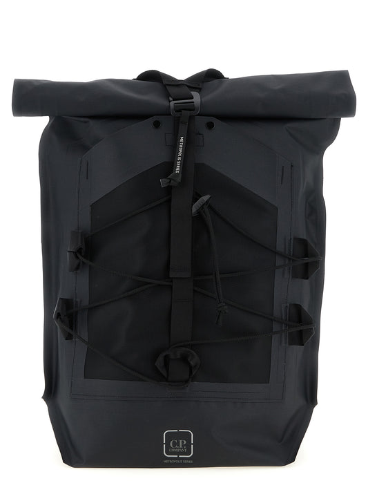 Black Polyamide Backpack