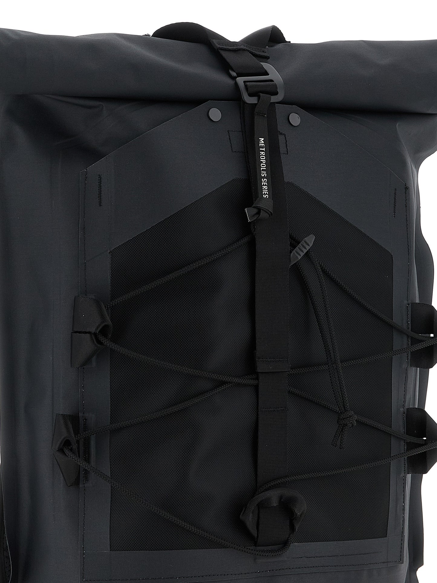 Black Polyamide Backpack