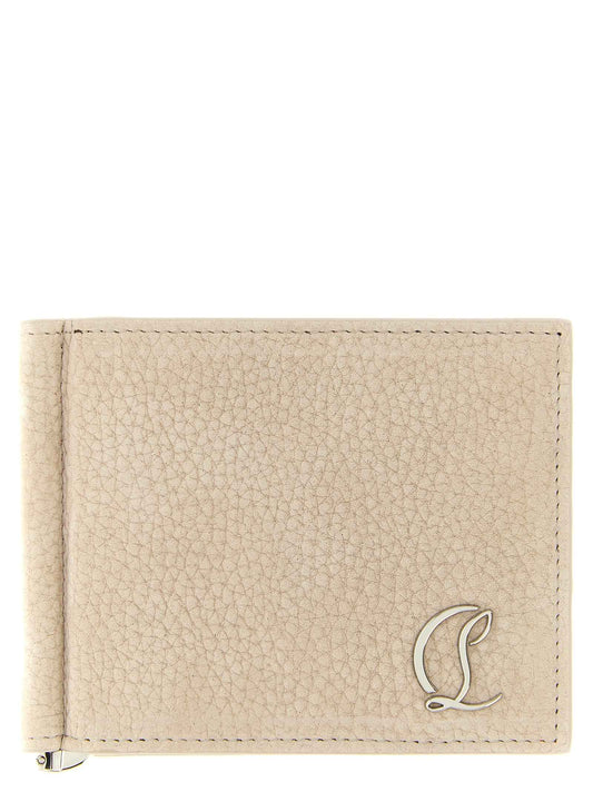 Beige Calfskin Wallet