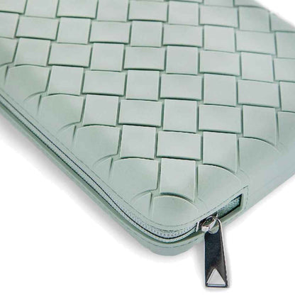 Bicolor Rubber Clutch Bag