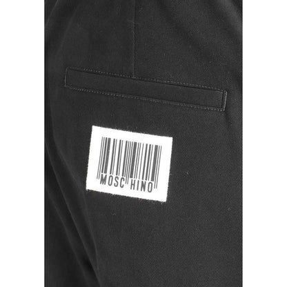 Black Cotton Joggers (Workout Pants)