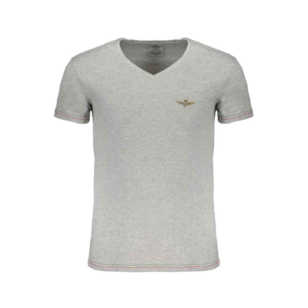 Brown Cotton Men T-Shirt