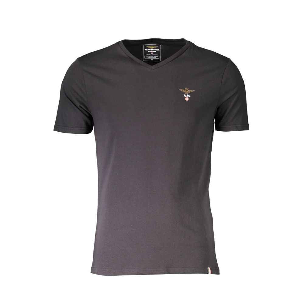 Black Cotton Men's Shirt