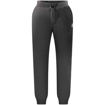 Black Cotton Men's Trouser