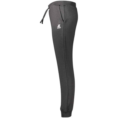 Black Cotton Men's Trouser