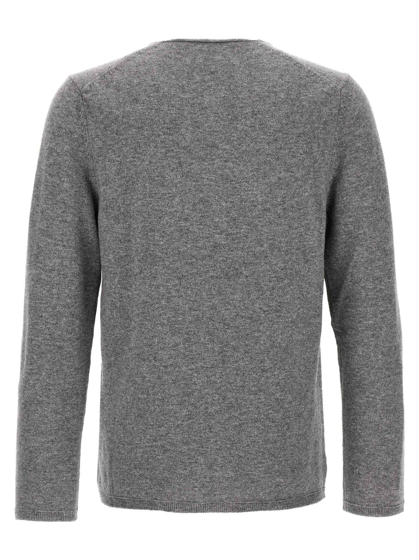 Gray Wool Cardigan